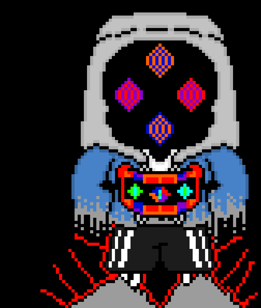 [e8cb42] DustTale HardMode: Obsessed Monster (my Take) (alyssonrayan072's birthday special)