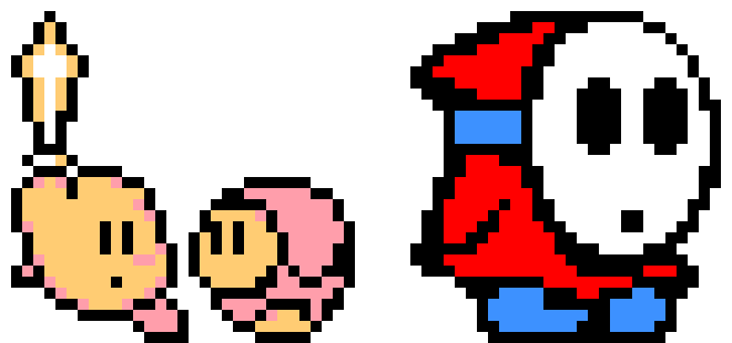 [9664c4] Kirby & Shy Guy