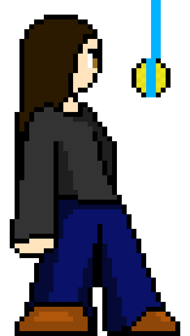 [e22b6a] (( Pep, I still don't know. Who's the cornball? We're all cornballs in some way or another. ))