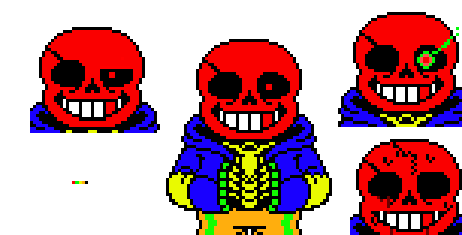 [6dd5fc] Brokentale Sans the Skeleton(+his face expriences