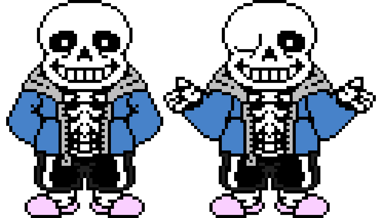 Custom Undertale Sans Battle Sprite