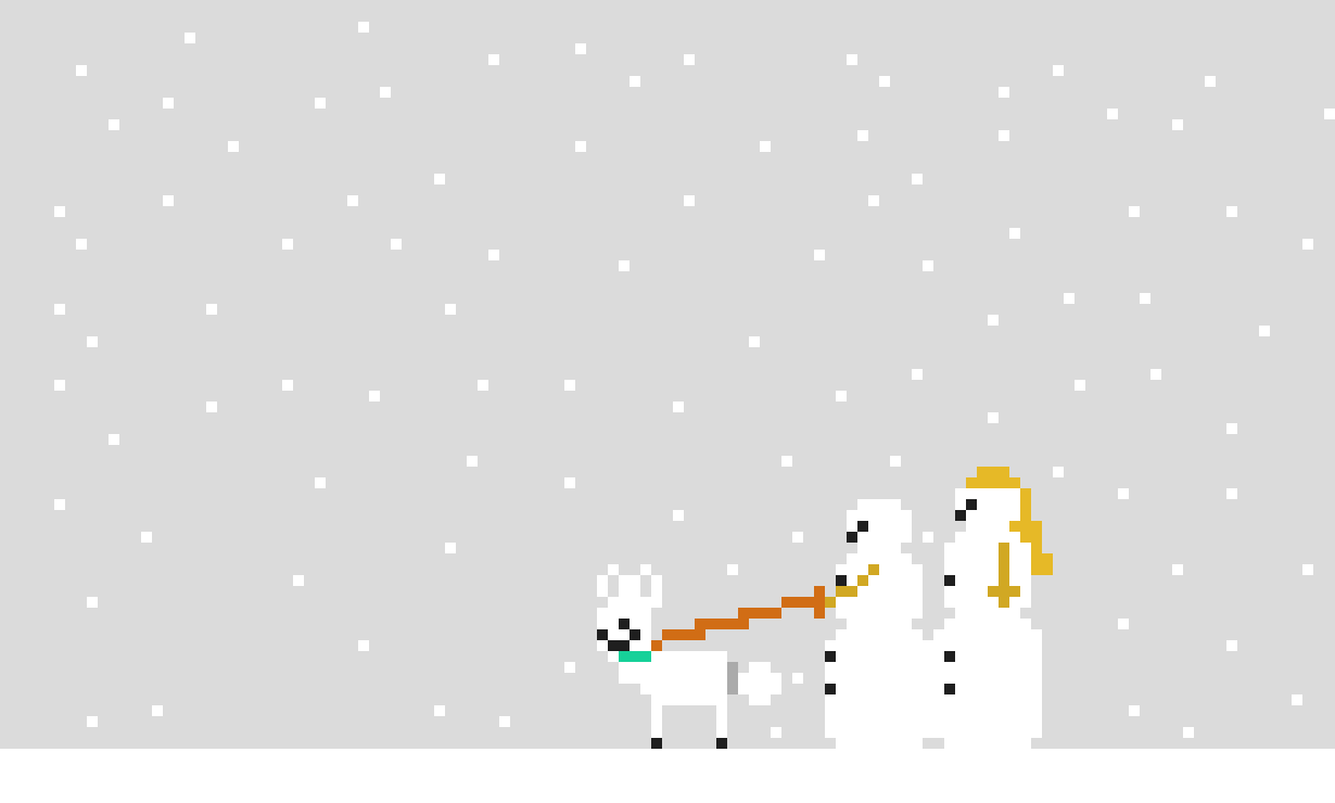 [c9c275] snowman family