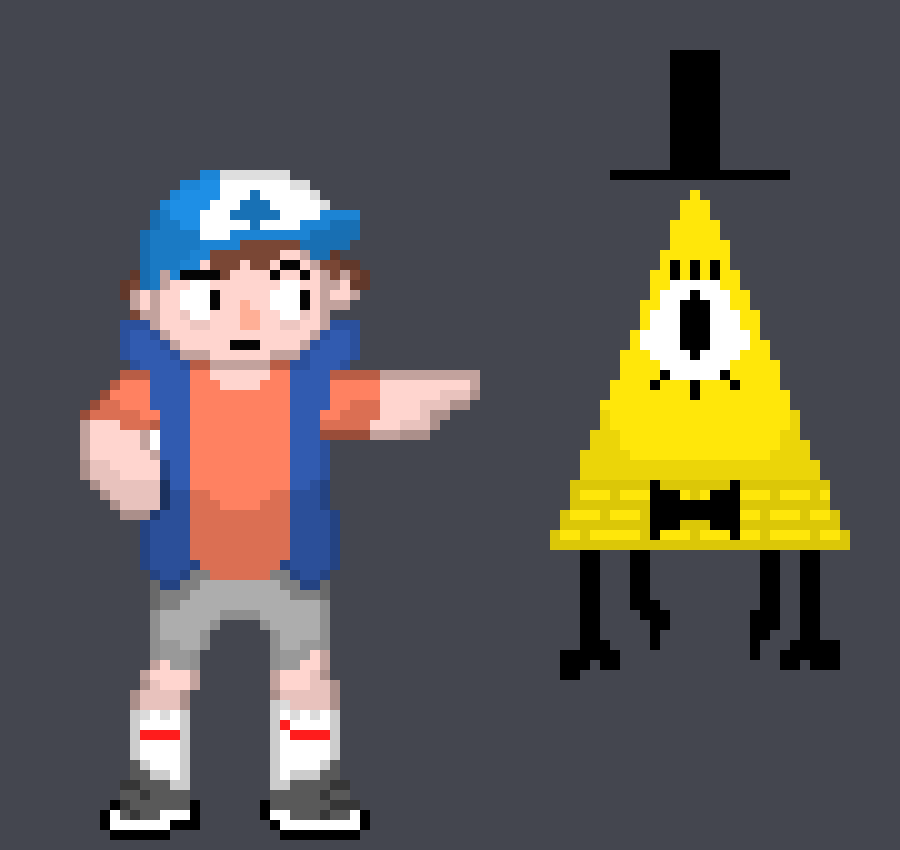 [9664c4] Dipper VS Bill Cipher