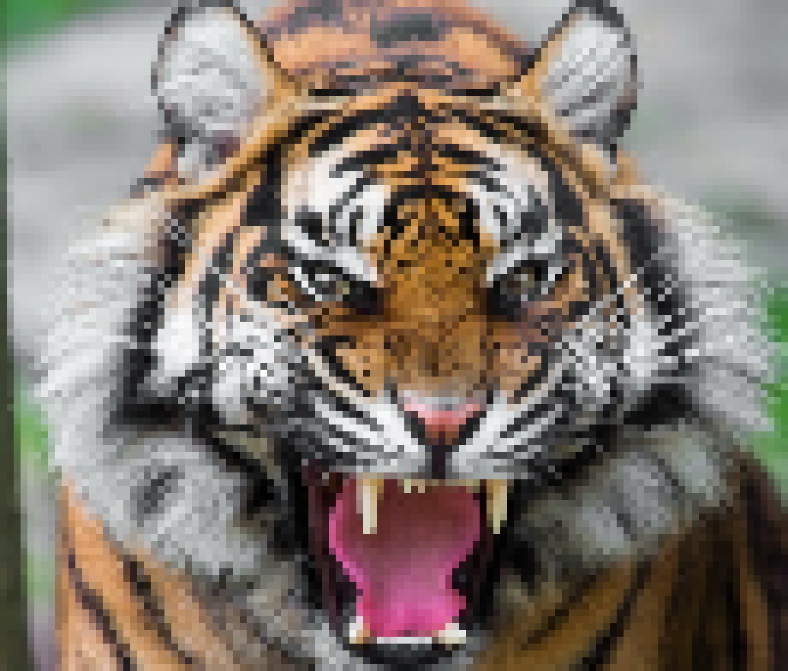 [6ee420] tigerpixelated