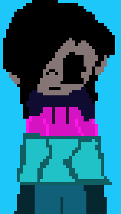 [904ba9] she pulls bone blaster out and blast error.