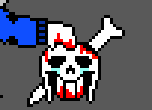 [53a360] Stabs ink with papyrus head *