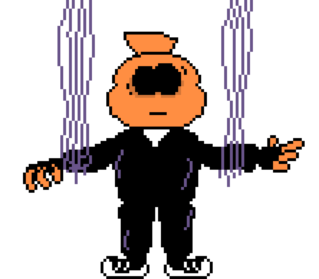 [55e4e5] -the puppet falls on the area floor, sitting down- -Puppet Pump