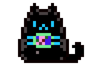 [17f6bb] neon cat