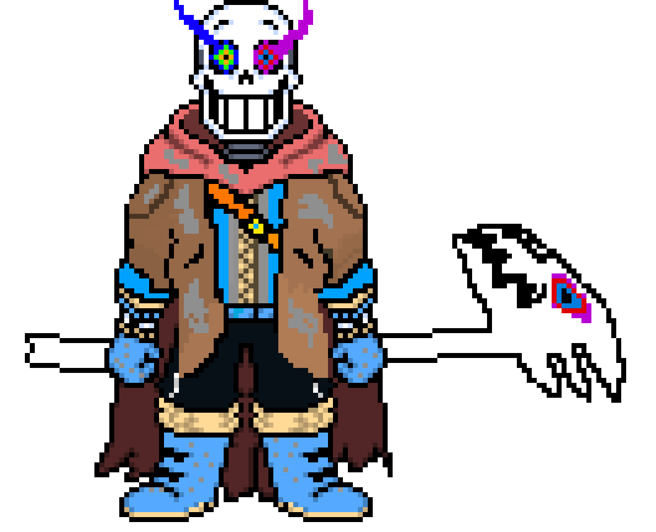 [1ae37b] dustbelief!comic papyrus phase 1:painless annihilation!