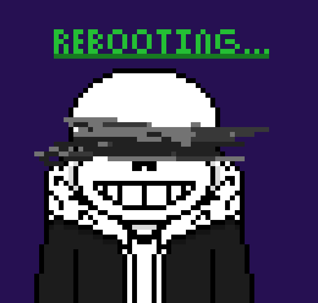 [0ae1f1] *crashes. >Reboot unavailable. Missing file.Undertale.ex<*