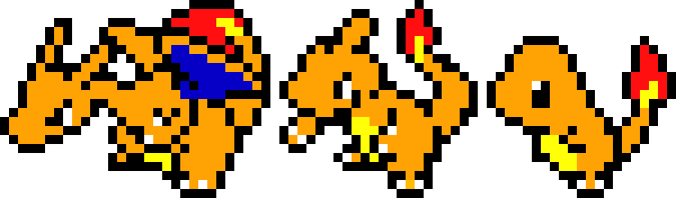 [9664c4] Charmander Evolution