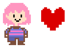 Yuno as Frisk