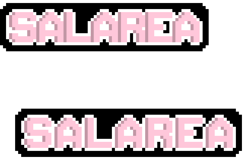 [9664c4] Salarea Pixel art 1 & 2