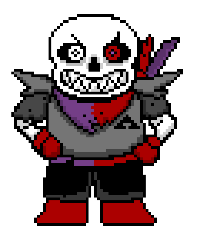 SWAPFELL - Sans Battle Sprite (My version)