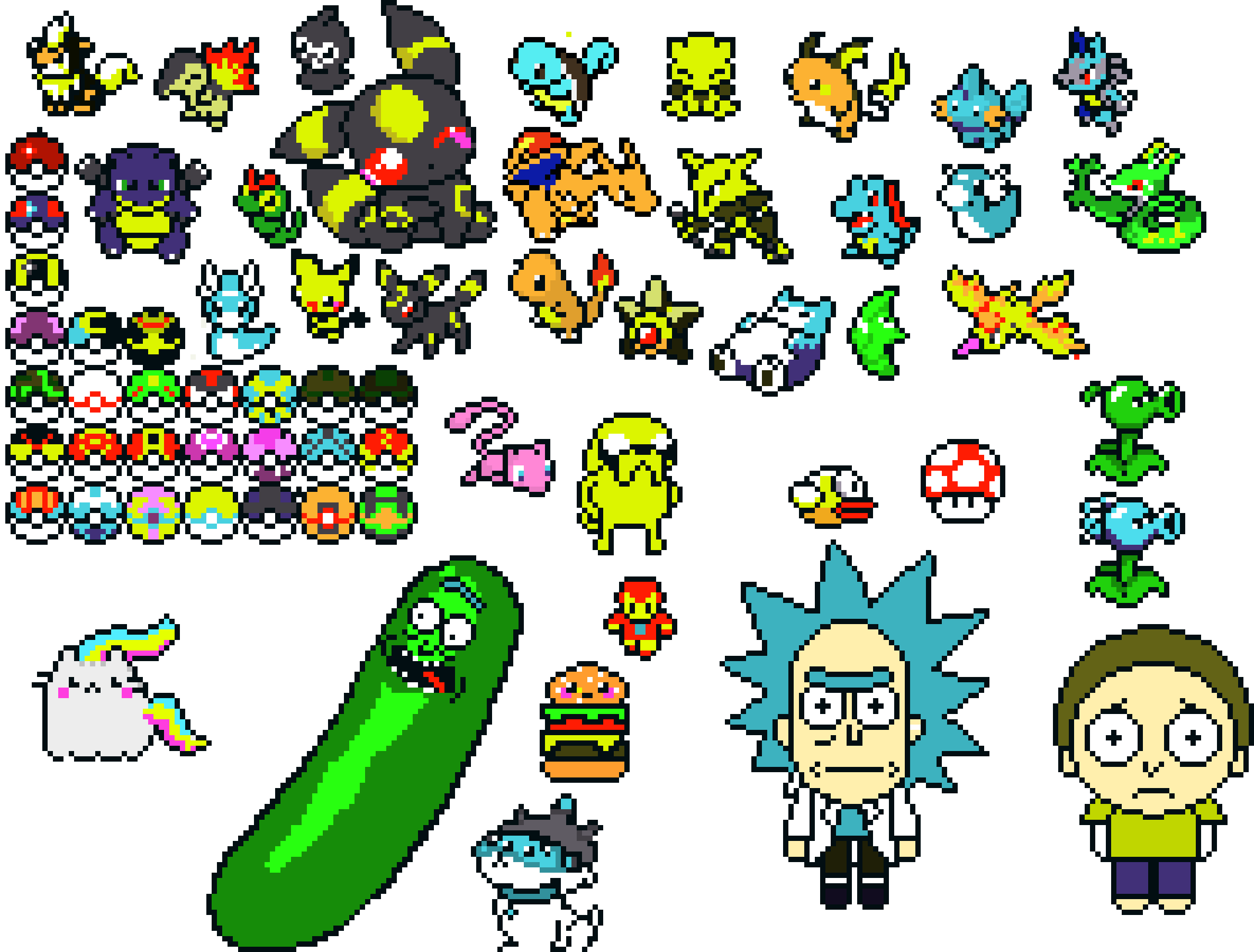 RANDOM PIXEL ART