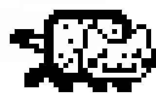 [c43708] nyan cat pixel art