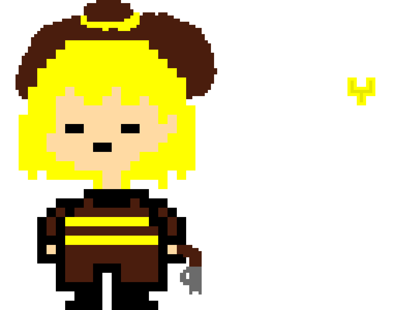 Undertale Yellow SOUL Sprite