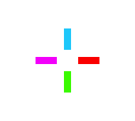 Rainbow Crosshair