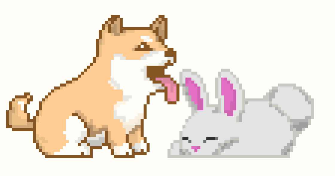 [9664c4] Doggo and bun