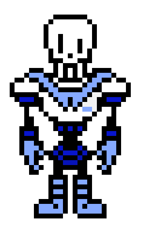 [60f32c] Frosttale - Papyrus (Overworld Sprite)
