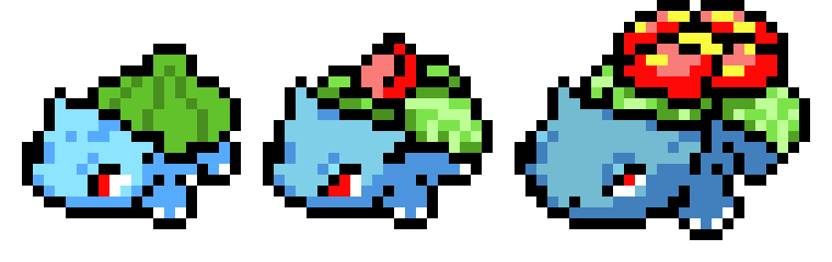 Bulbasaur Evolution
