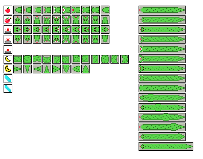 [fc1b41] Apple and Snake Sprites