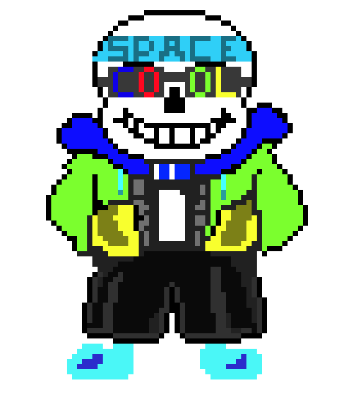 [9664c4] OuterFresh!Sans Sprite