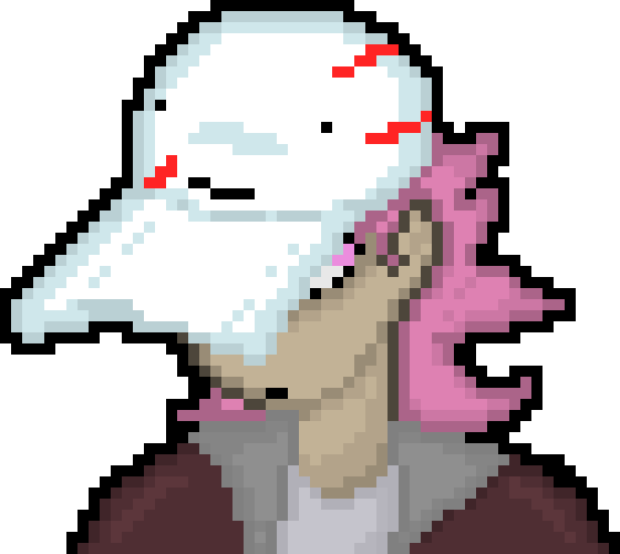 [a105bb] ((Bloob: "who does this guy think he is?!??!")) "I think he knows what to do." ((Bloob: "whatever, fine, i give up. Get back to me when you find your courage.")