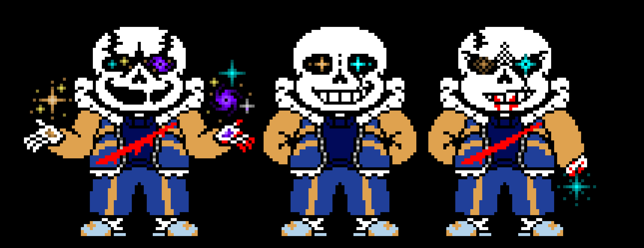 [e22435] Outertale Sans last stars HARDMODE Sprite. (V10) Jk plot twist lolol Uranyan take