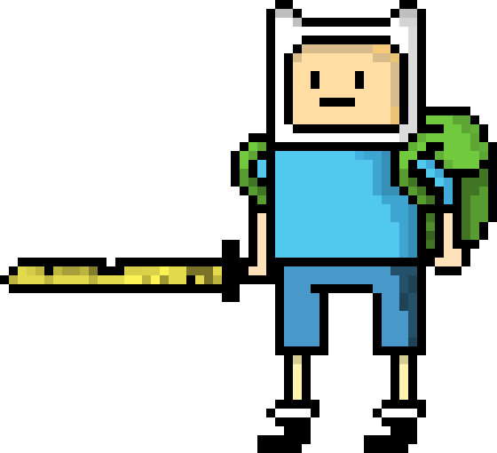 Finn (Another Copy From pixelartmaker.com)