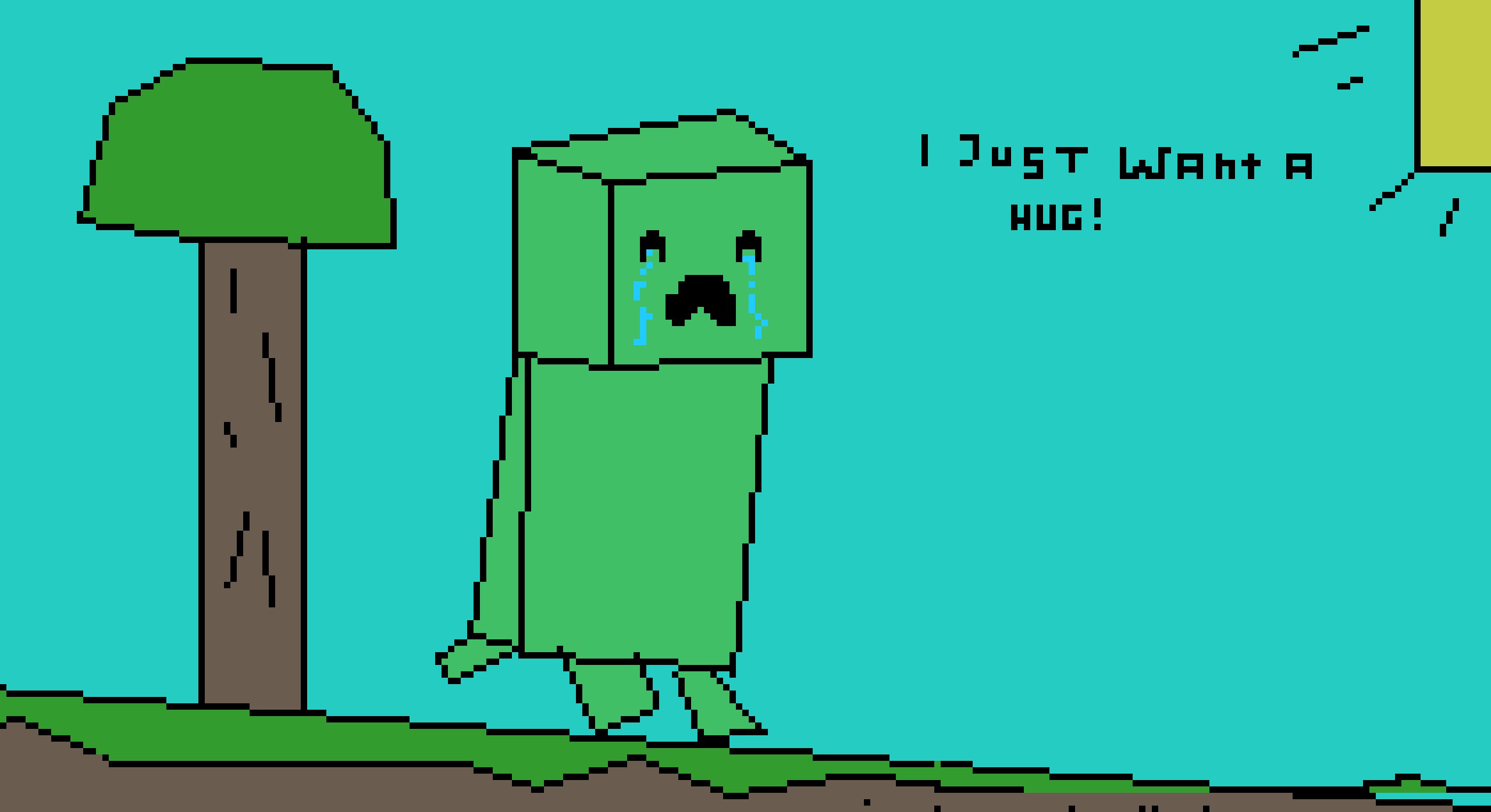 [9664c4] Creeper wants a hug