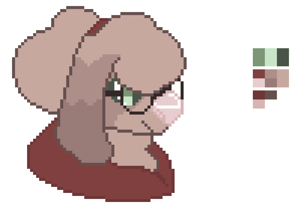 [3f3649] Fursona Headshot