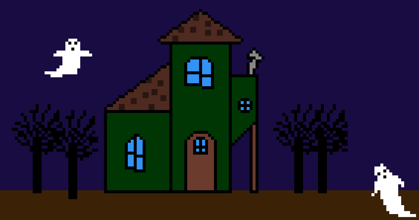[25d919] creepy house