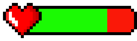 [b594fd] Health Bar 100