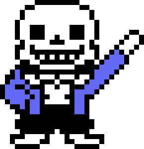 Sans attack sprite