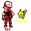 [9664c4] Red and Pikachu