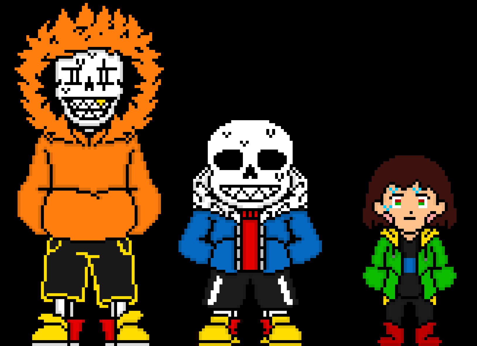[b63bdb] Kitt: how the fuck?!? *Cherry (Chara) pulls out a knife and attacks Madness*