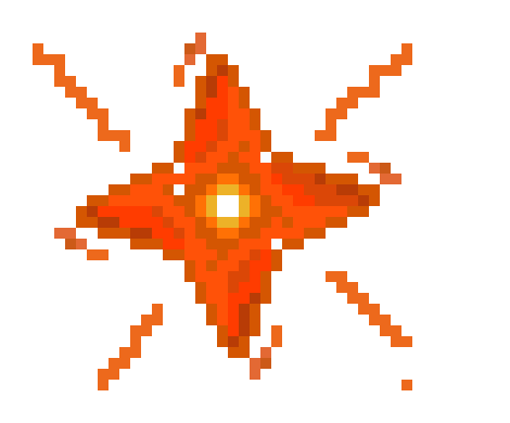 [9664c4] Fire Shuriken (NOT original)