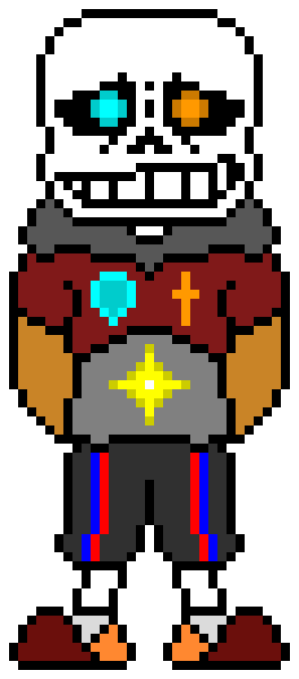 [d6b045] Sorrow Sans V2 (Fix) [He has a save point so that he can respawn]