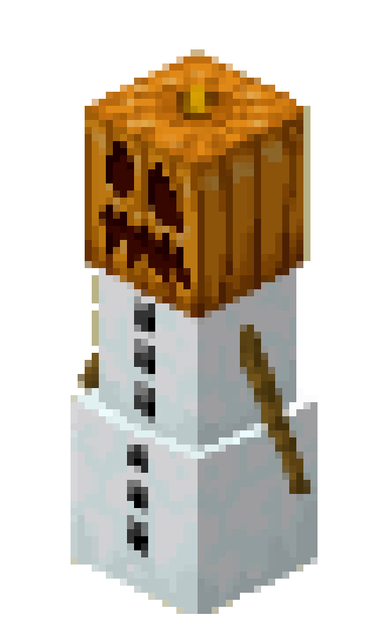 [990543] Snow Golem Minecraft