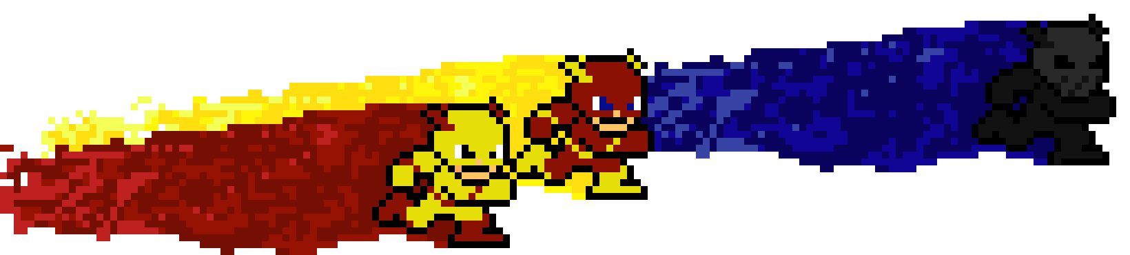 flash and reverse flash and zoom