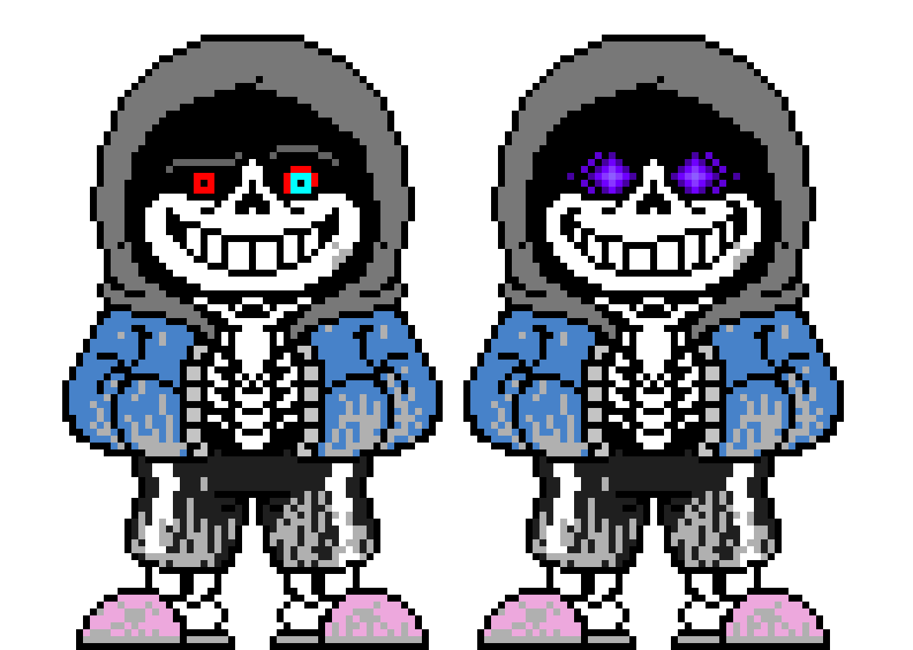 [31a0a8] Dusttale Sans (the murder and red megalovania phase)