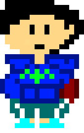 [506291] *he's leaning on a tree.*