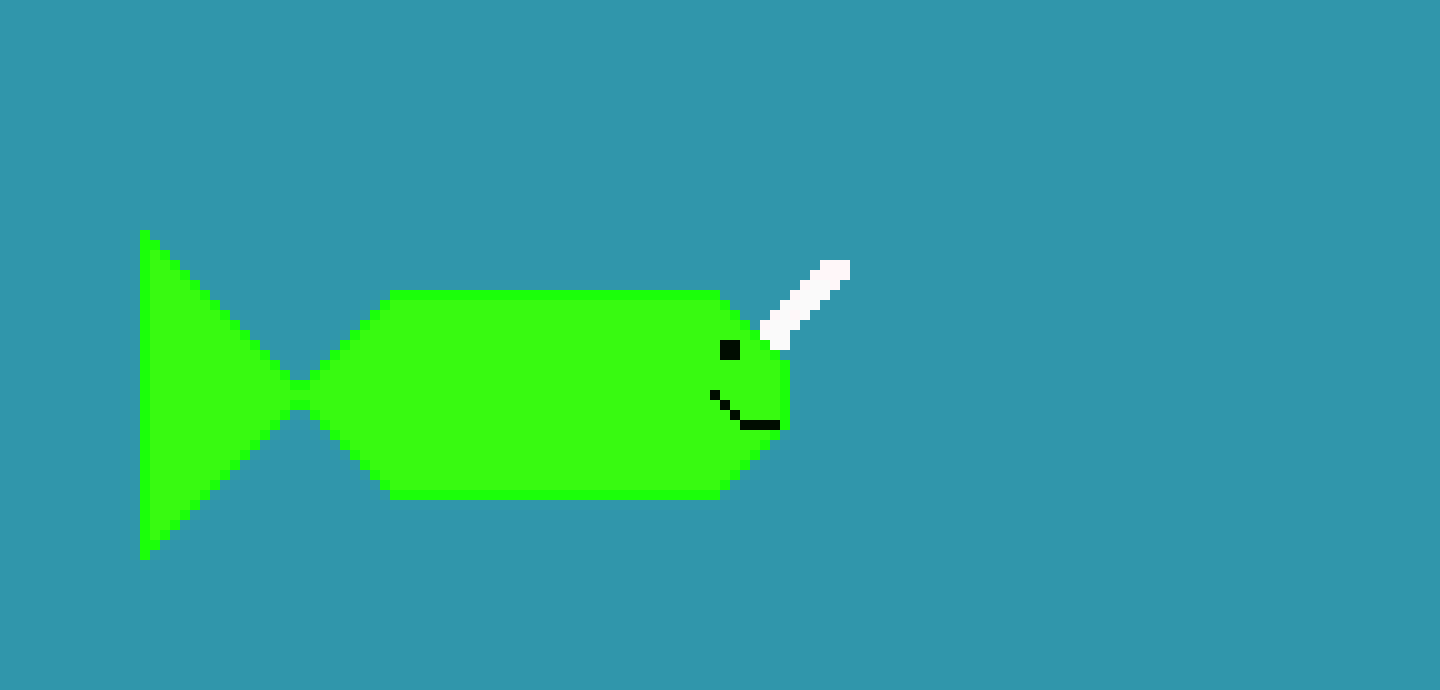 [9664c4] narwhals, narwhals, swimming in the ocean 