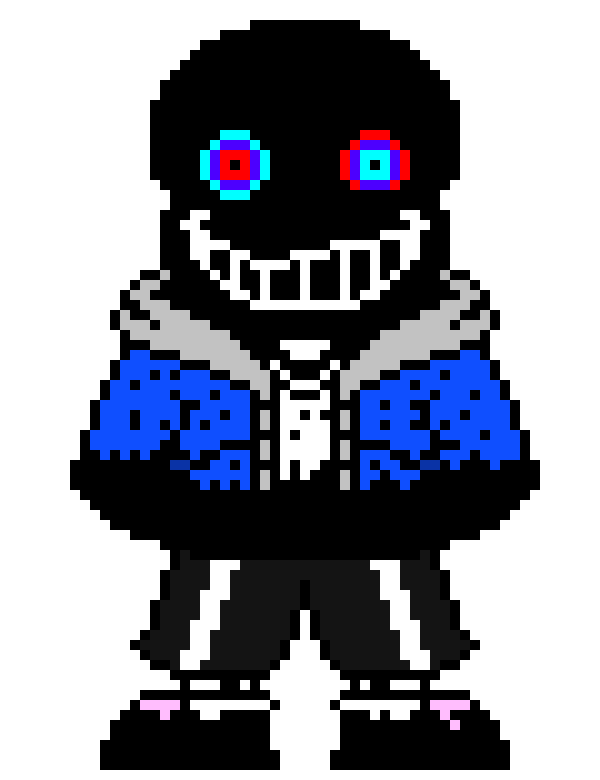 Dustdustdust Sans Sprite without hood