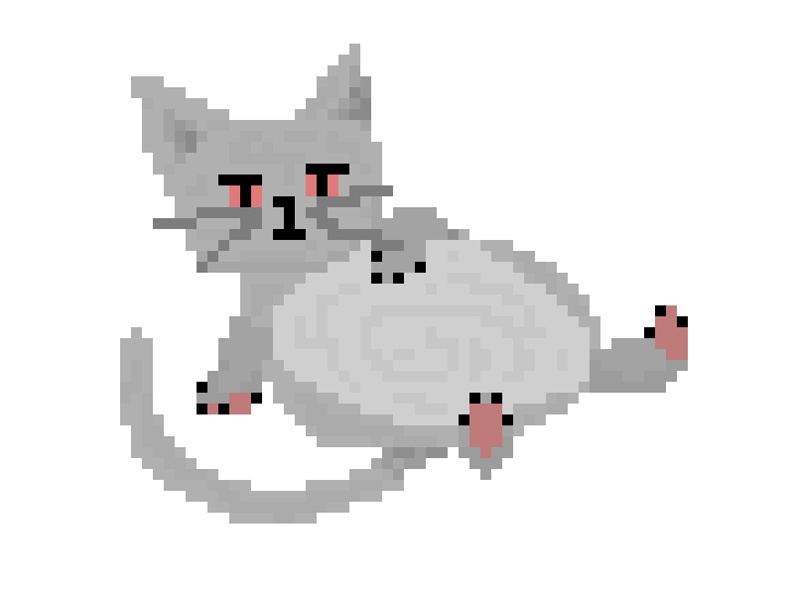 [9d9c60] fat high cat