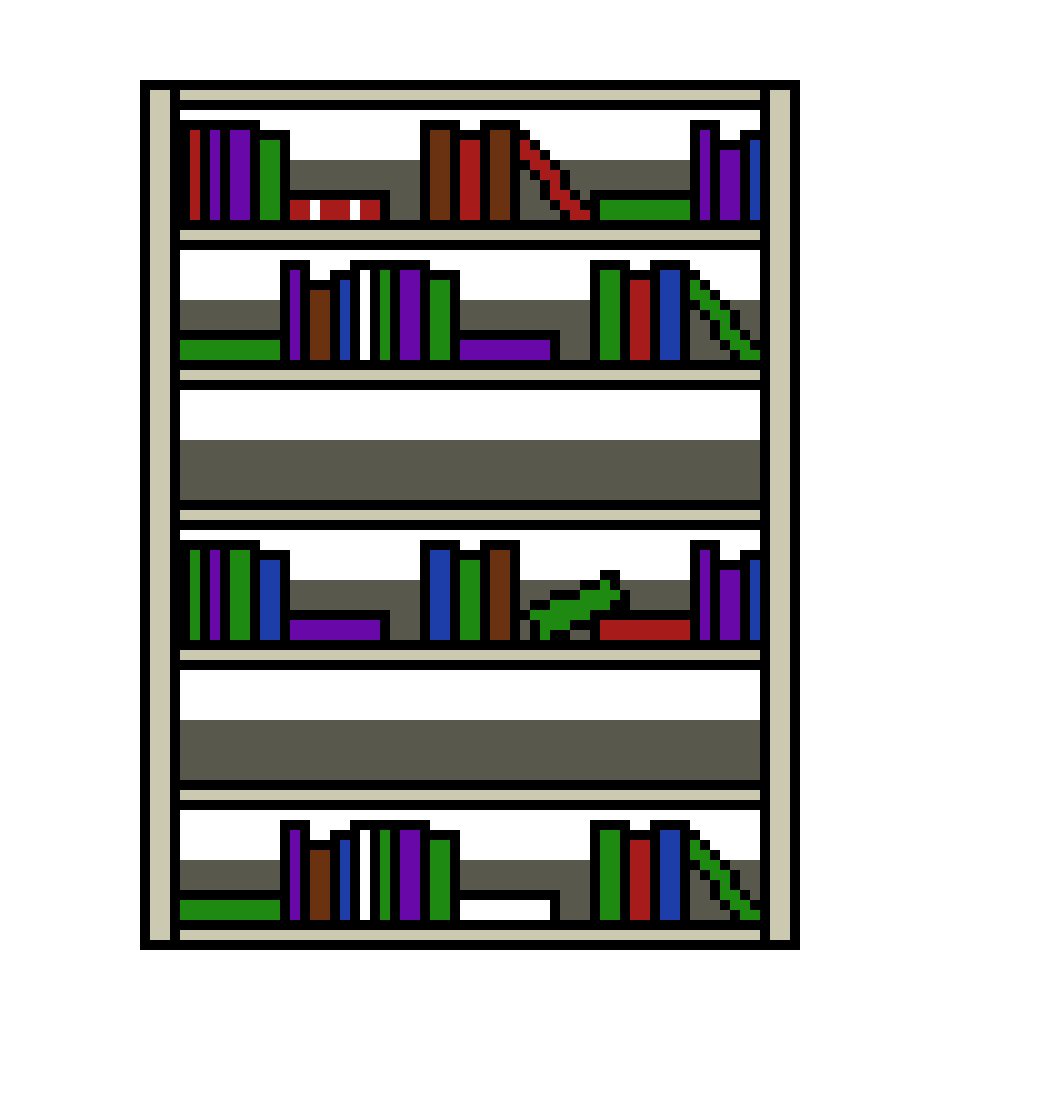 [9664c4] bookcase 1