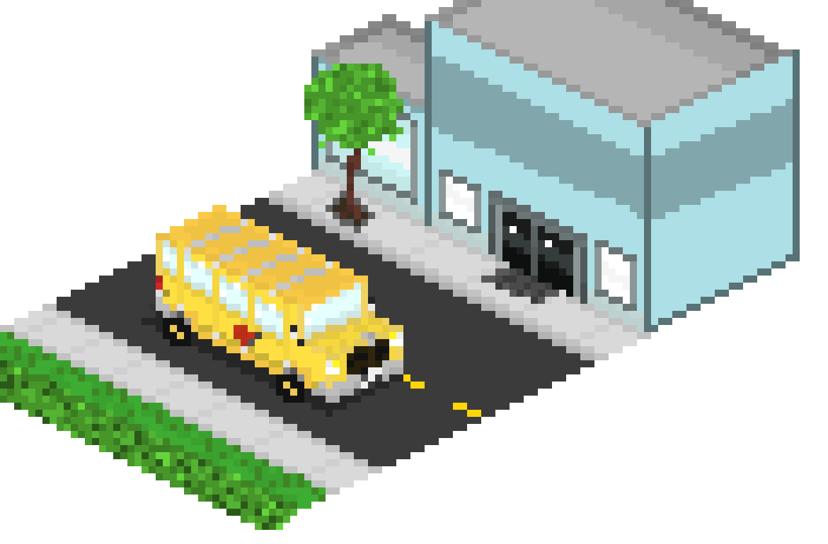 [9664c4] Bus and Shop