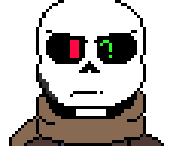 [b9de0d] why would you destroy your own universe......your own home......... - ink sans