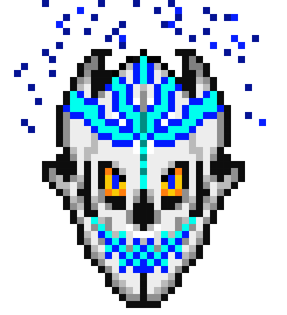 [9664c4] Jagged Blaster Fierce (Charging Blue)